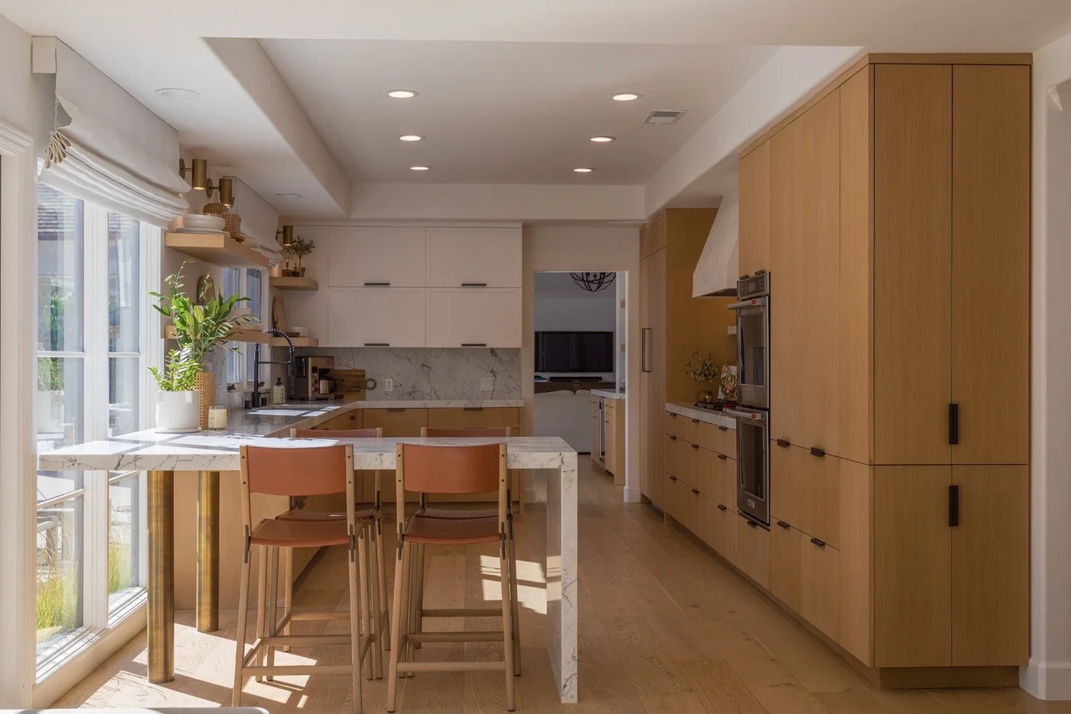 Canyon House, full kitchen view in the project by KADI Design