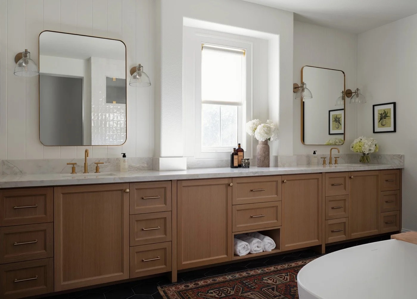 Furniture and styling example, a layered, curated room by KADI Design